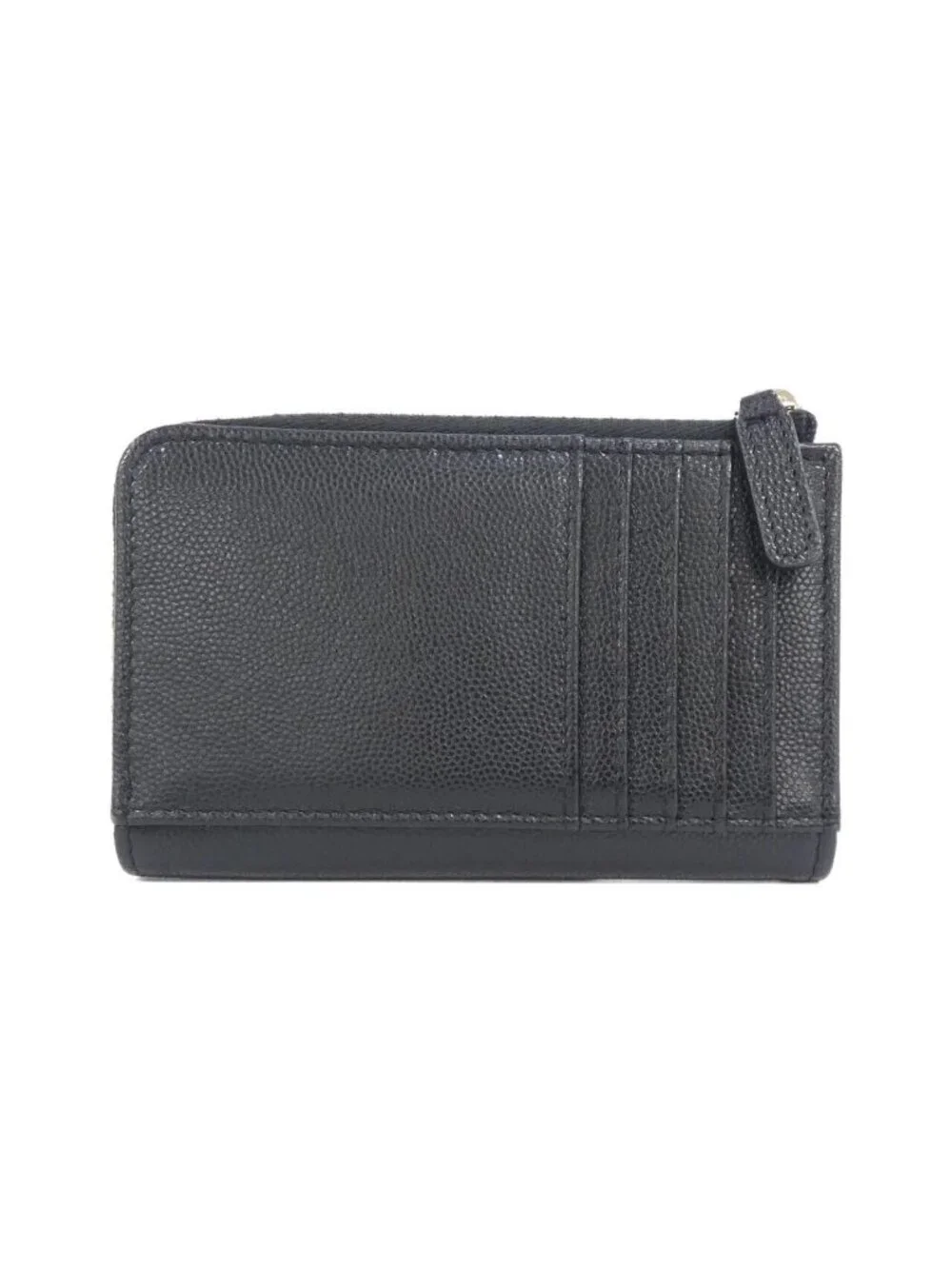 Chanel Card Case Card Holders Black